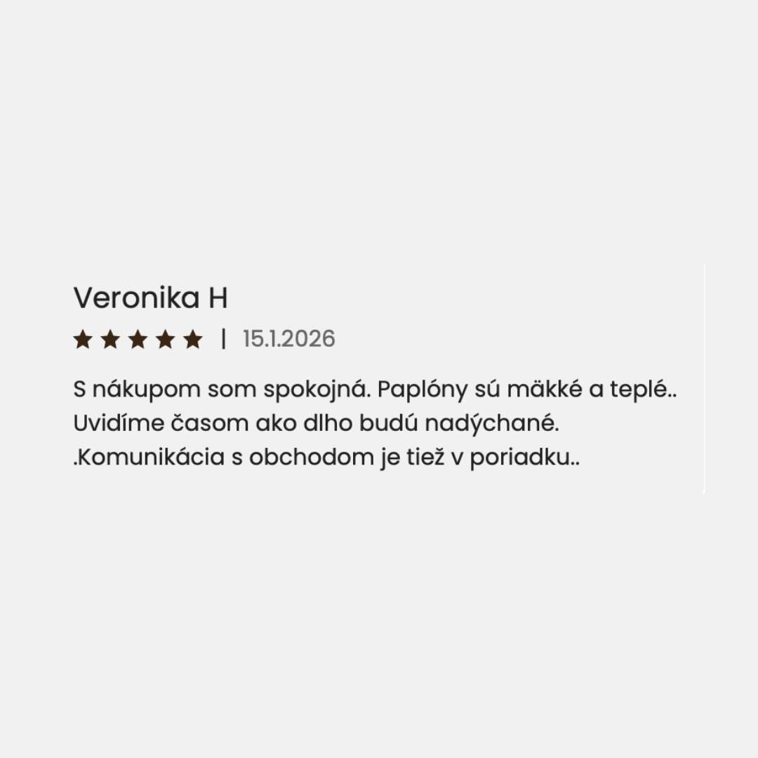 Recenzia zákazníka